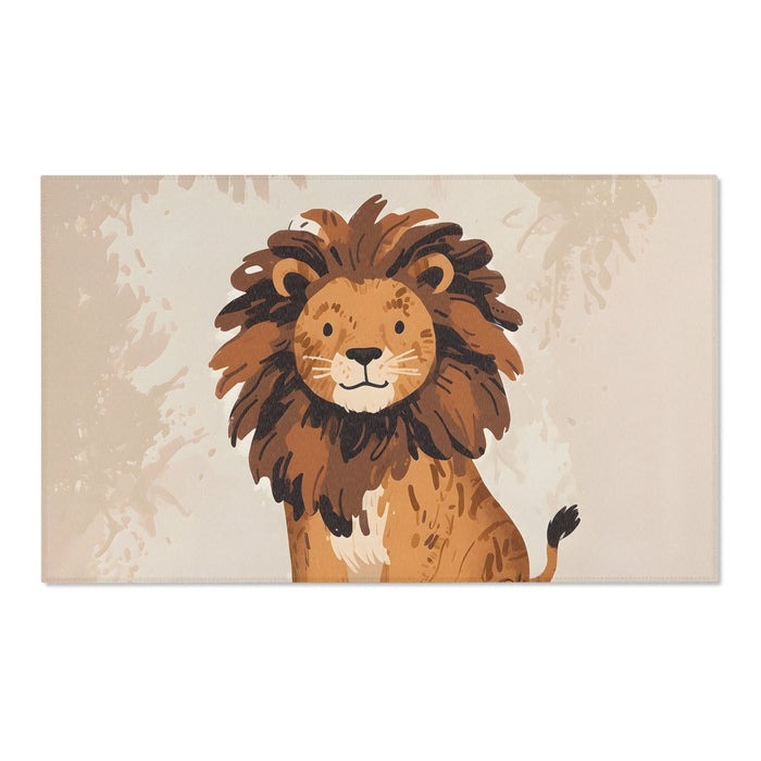 TeepeeJoy Kids and Nursery Lion Rug - Majestic Mane