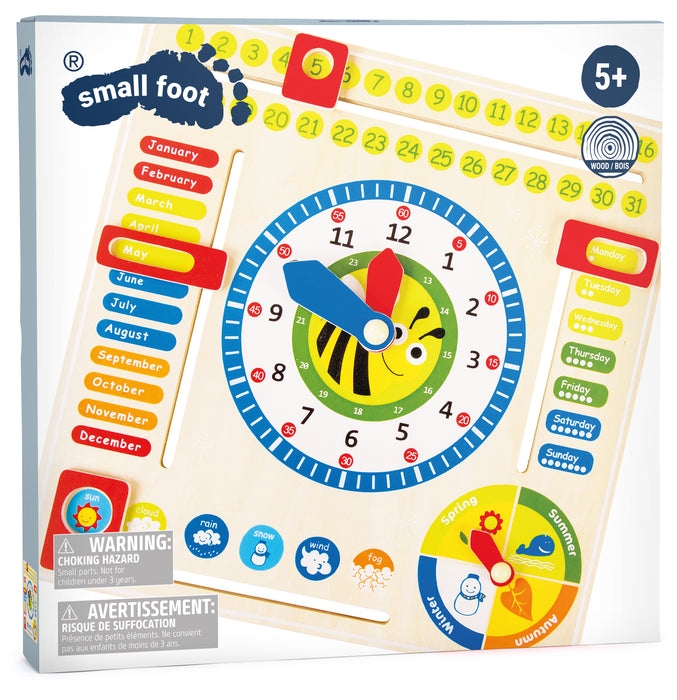 Small Foot Educational Board Dates, Times & Seasons