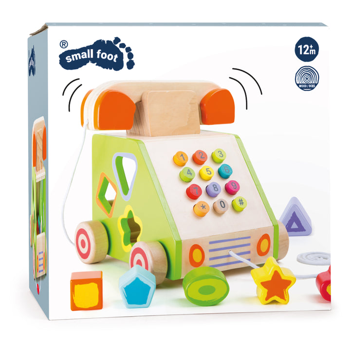 Small Foot Telephone Shape Sorter