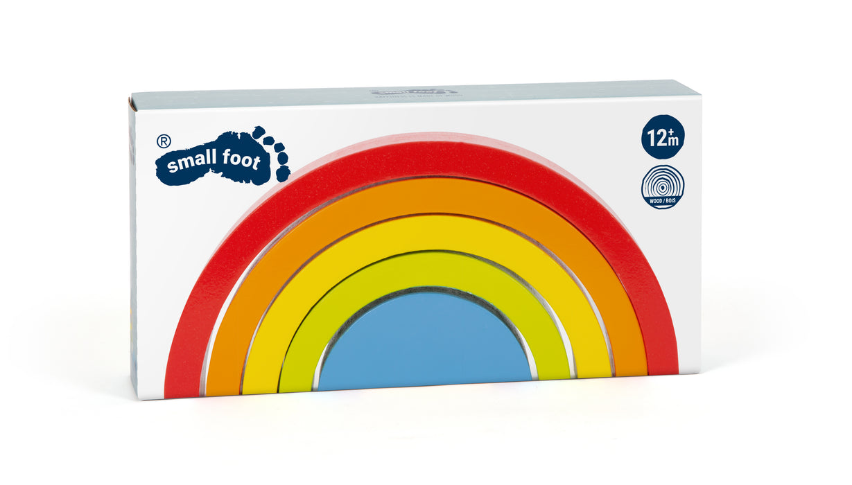 Small Foot Small Rainbow Building Blocks