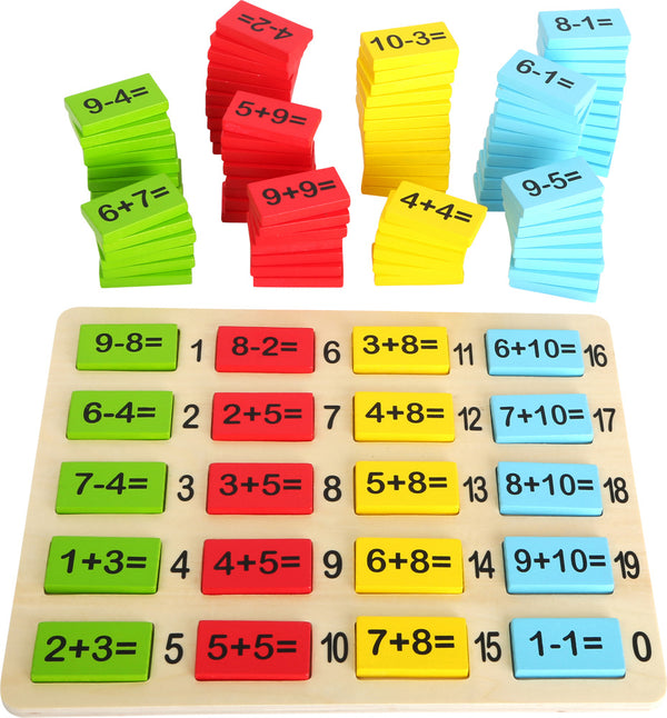 Small Foot Math Number Tiles Educational Toy