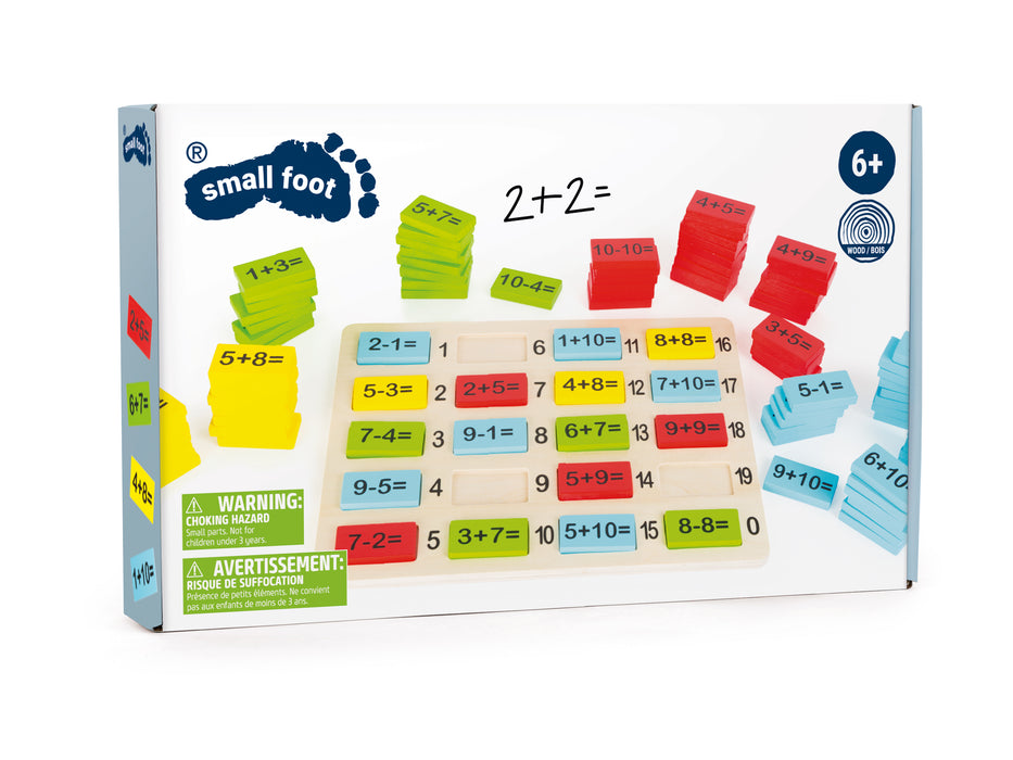 Small Foot Math Number Tiles Educational Toy