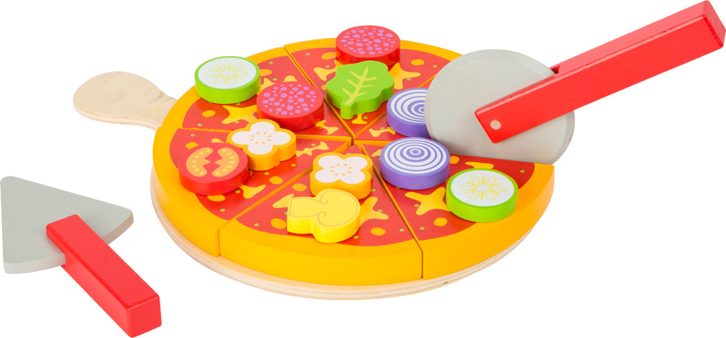 Small Foot Cuttable Pizza Playset