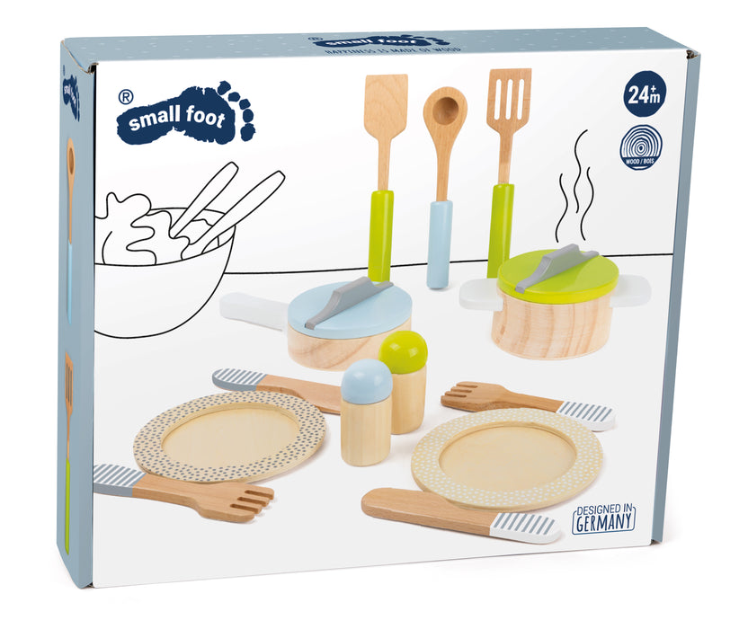 Small Foot Crockery & Cookware Playset