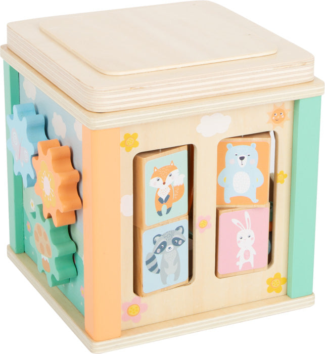 Small Foot Pastel Activity Cube