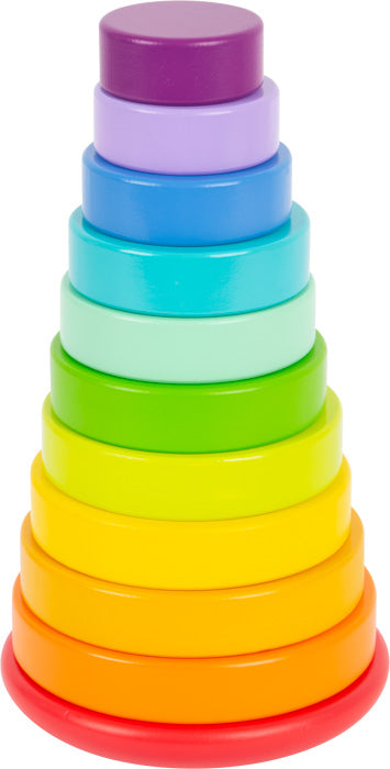 Small Foot Rainbow Stacking Tower