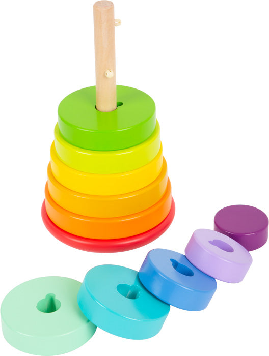 Small Foot Rainbow Stacking Tower