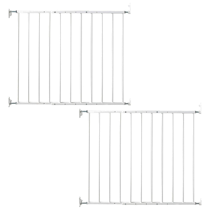 KidCo Safeway Top of Stairs Quick Release Baby Gate for Protection (2 Pack)