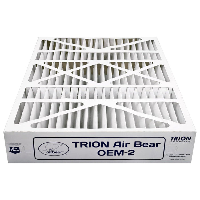 Trion Air Bear OEM 16x25x4 Inch MERV 11 Replacement Air Purifier Filter, 2 Pack