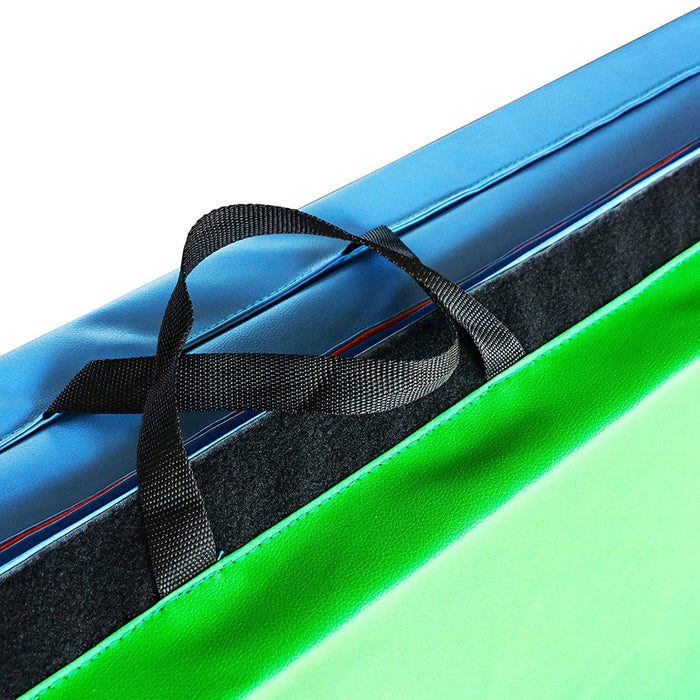 BalanceFrom Fitness 120 x 48" Folding Gymnastics Exercise Mat, Multi (2 Pack)