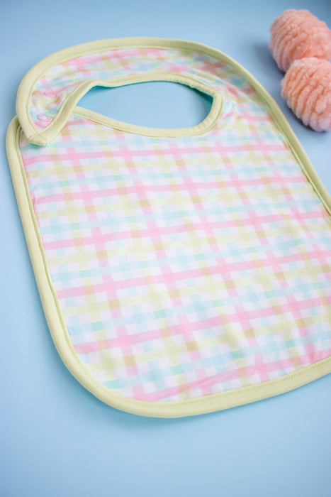 Dream Big Little Co SPRING GINGHAM DREAM BABY BIB