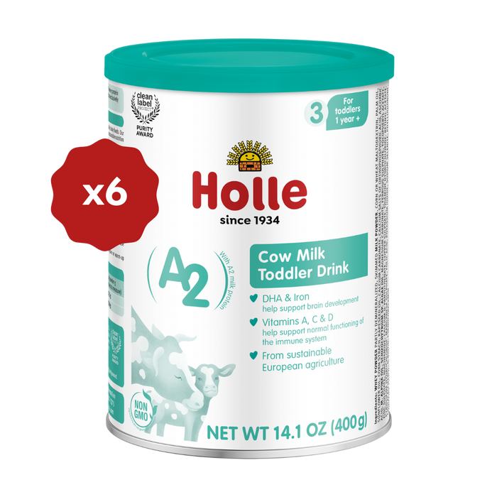 Holle Cow Milk Toddler Drink (A2) - Stage 3 | Non GMO (14 oz)