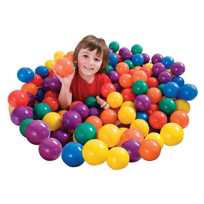 Intex Inflatable Jump-O-Lene Bounce House w/Multi-Colored Fun Ballz, 100 Pack