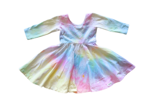 Worthy Threads Twirly Dress in Pastel Tie Dye