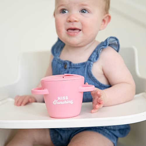 Bella Tunno Happy Snacker – Spill Proof Snack Cups, Miss Sunshine
