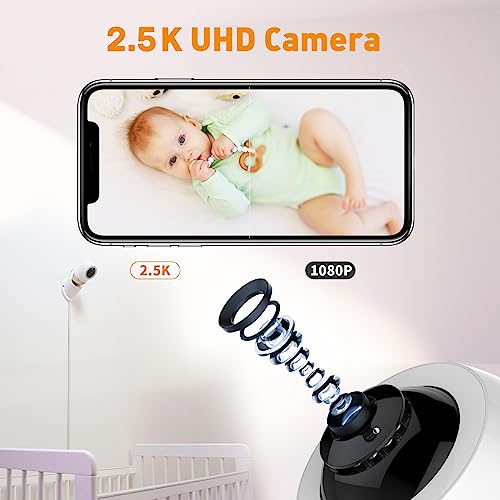 Ebemate Smart Baby Monitor - HD Video & Audio, Smartwatch Integration