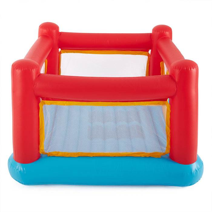 Intex Inflatable Jump-O-Lene Trampoline Bounce House with Crawl-Thru Door & Net