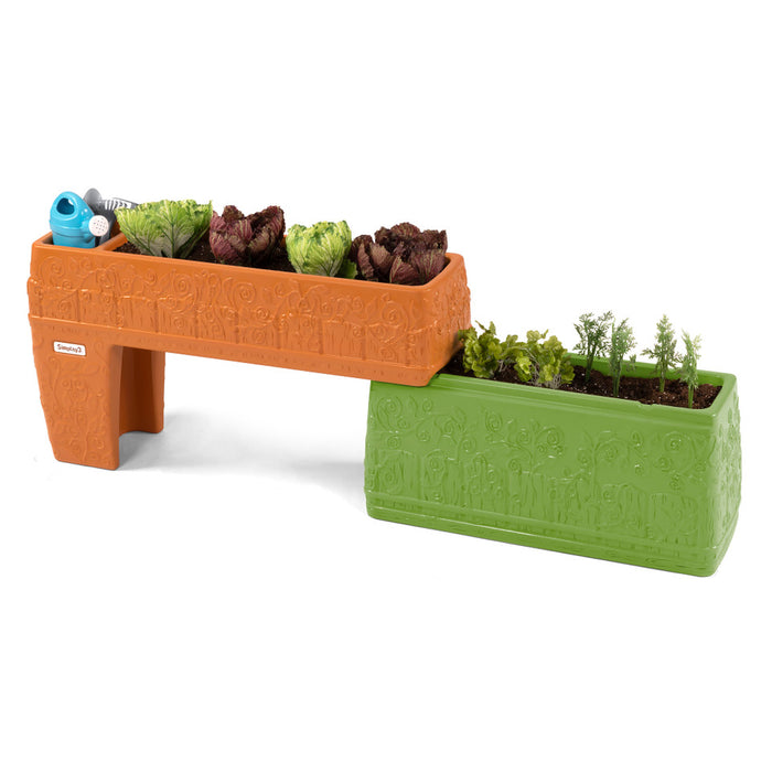 Simplay3 Seed to Sprout Slide and Store Two Level Planter