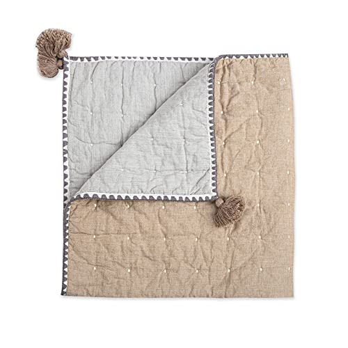 Crane Baby Ezra Copper Quilted blanket