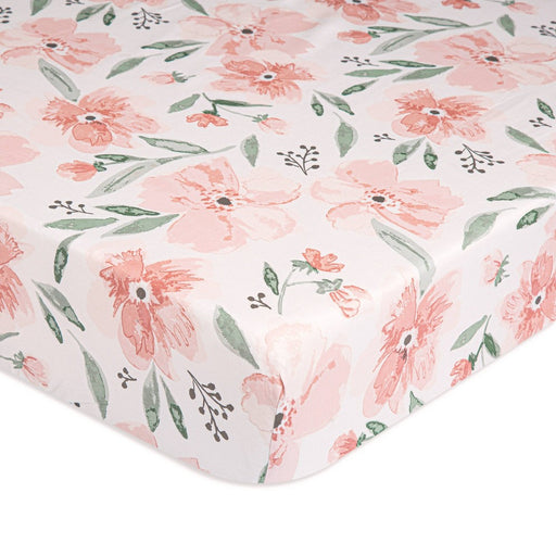 Crane Baby Cotton Sateen Fitted Crib Sheet