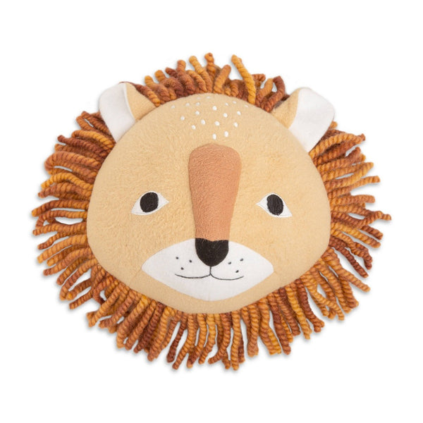 Crane Baby Lion plush Head Wall Décor