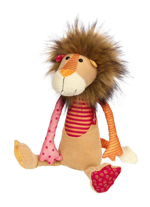 sigikid Patchwork Lion Plush Toy