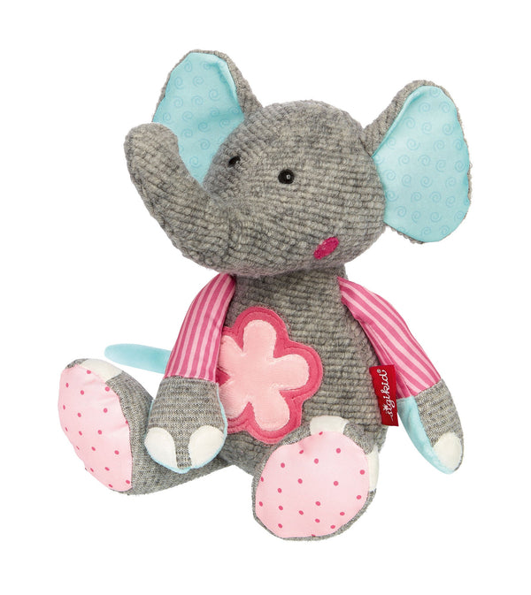 sigikid Patchwork Flower Elephant Plush Toy