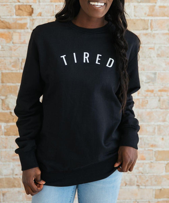 Sunflower Motherhood Tired Sweatshirt