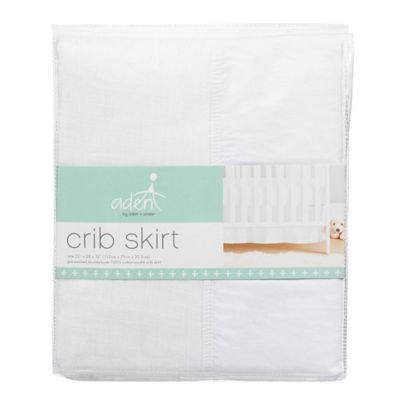 aden + anais Muslin Crib Skirt