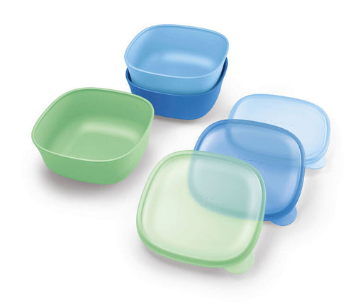 NUK Stacking Bowl and Lid 3 Pack