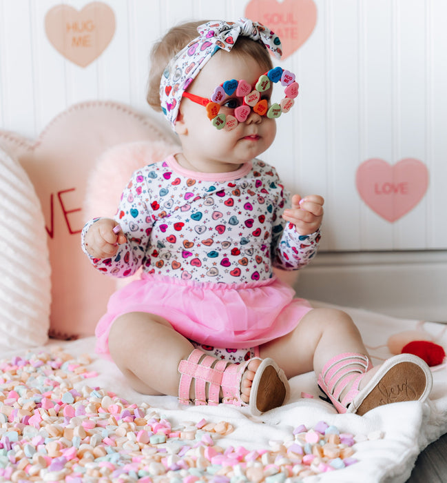 Dream Big Little Co SWEET HEARTZzz DREAM TUTU BODYSUIT DRESS