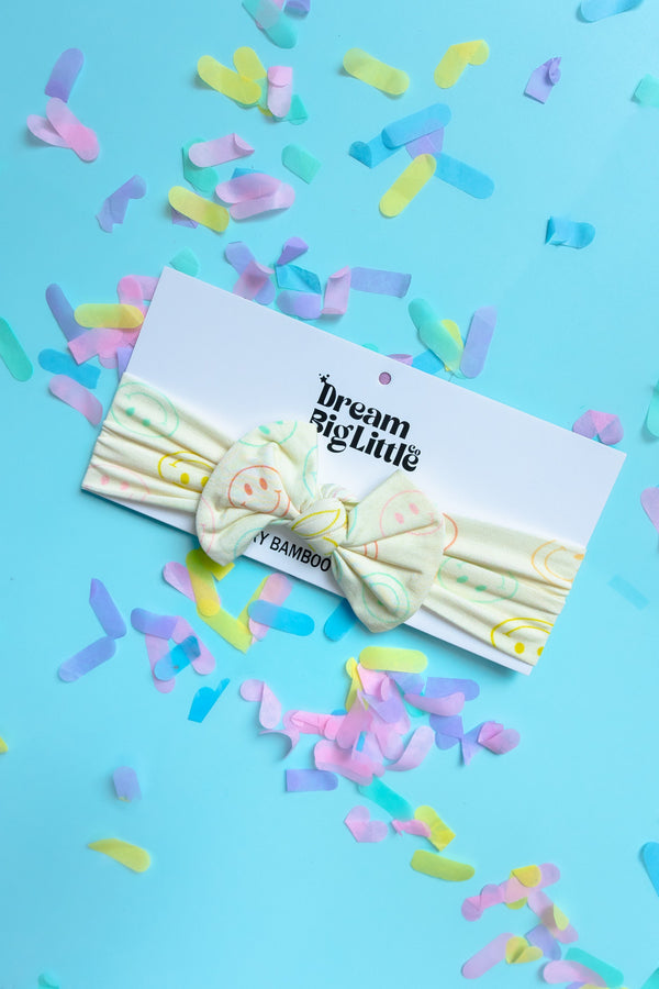 Dream Big Little Co PASTEL SMILES DREAM BOW