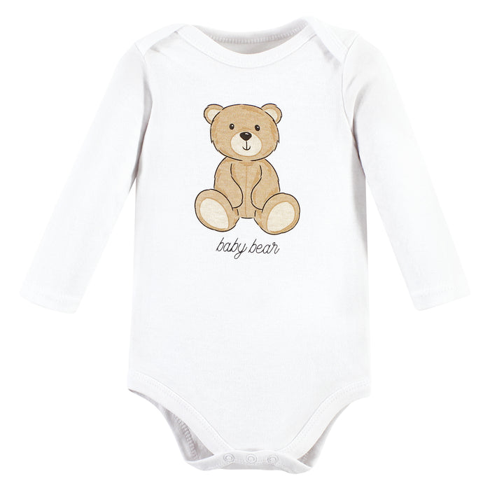 Hudson Baby Long-Sleeve Bodysuits and Pants, Teddy Bears