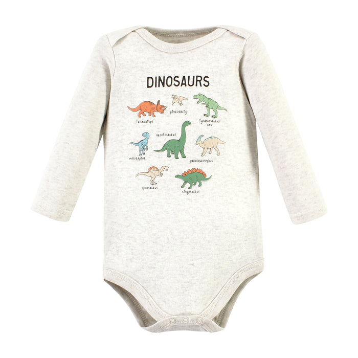 Hudson Baby Long-Sleeve Bodysuits and Pants, Dinosaur Adventures