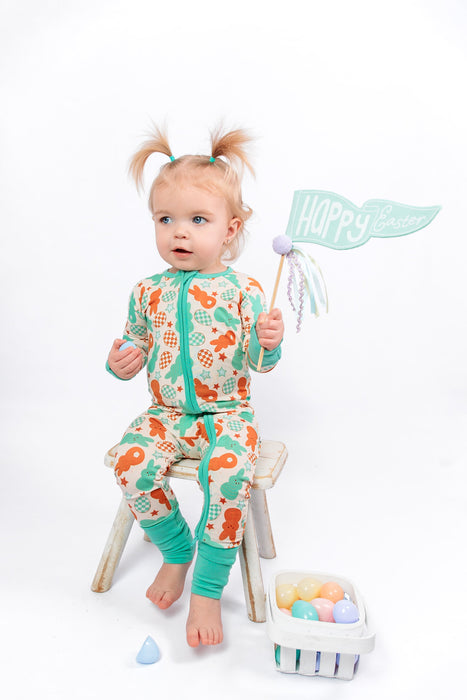 Dream Big Little Co WHAT'S UP PEEPS DREAM ROMPER