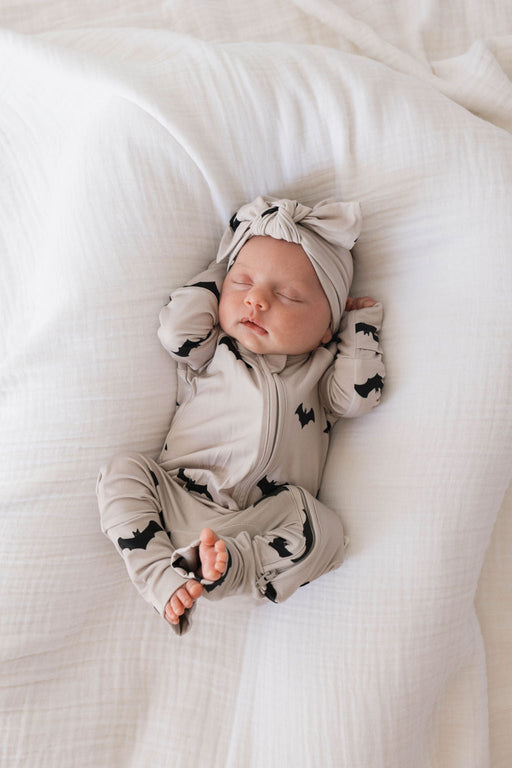 forever french baby Bamboo Zip Pajamas | It's Bats!