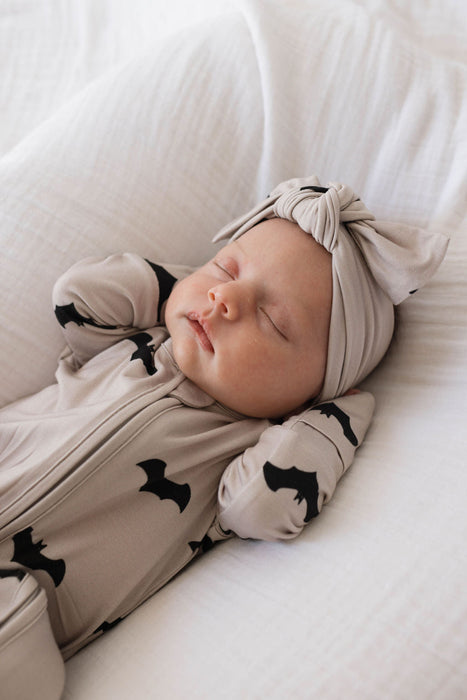 forever french baby Bamboo Zip Pajamas | It's Bats!