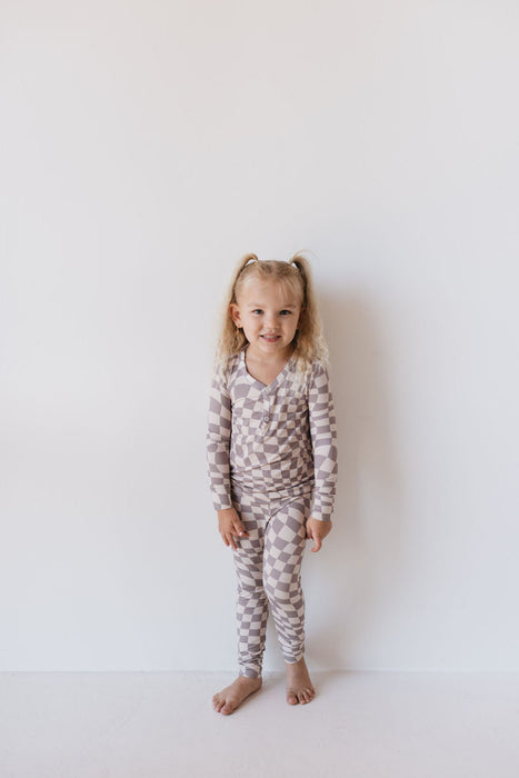 forever french baby Bamboo Two Piece Pajamas | Smokey Wave