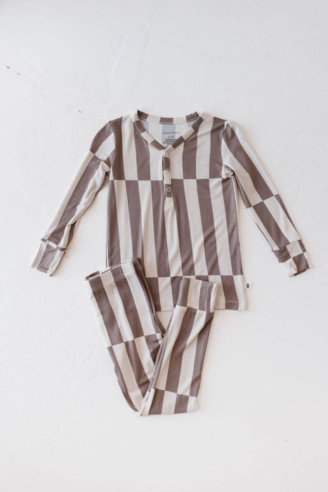 forever french baby Bamboo Two Piece Pajamas | Tile Stack