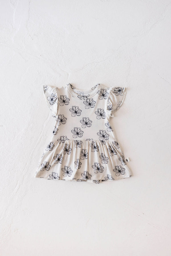 forever french baby Bamboo Romper | Desert Bloom