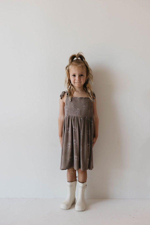 forever french baby Bamboo Tie Top Dress | Sweet Dreams Floral