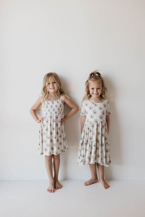 forever french baby Bamboo Tie Top Dress | Desert Bloom