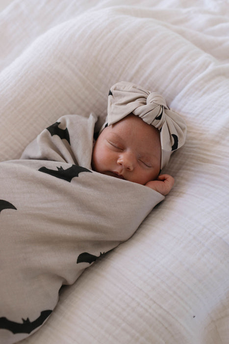 forever french baby Muslin Swaddle | It's Bats!