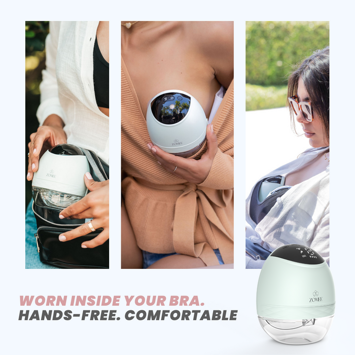 Zomee Zomee Fit Wearable Hands Free Breast Pump