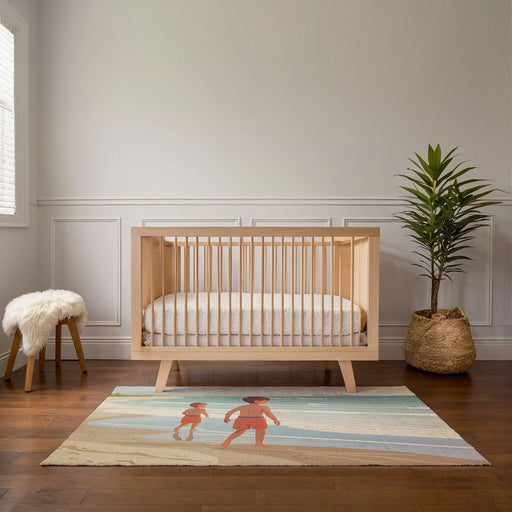 TeepeeJoy Beach Rug for Nursery and Kids Rooms - Sandy Toes