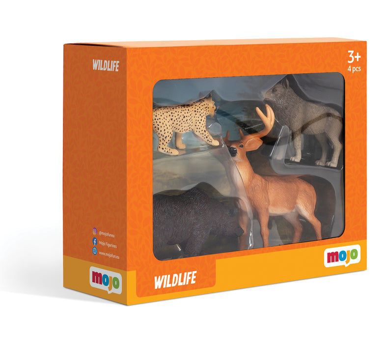 Mojo Wildlife Animals Box Set 2- Woodland  