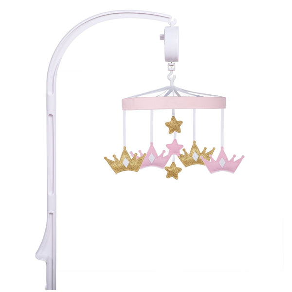 Sammy & Lou Tiara Princess Baby Crib Mobile