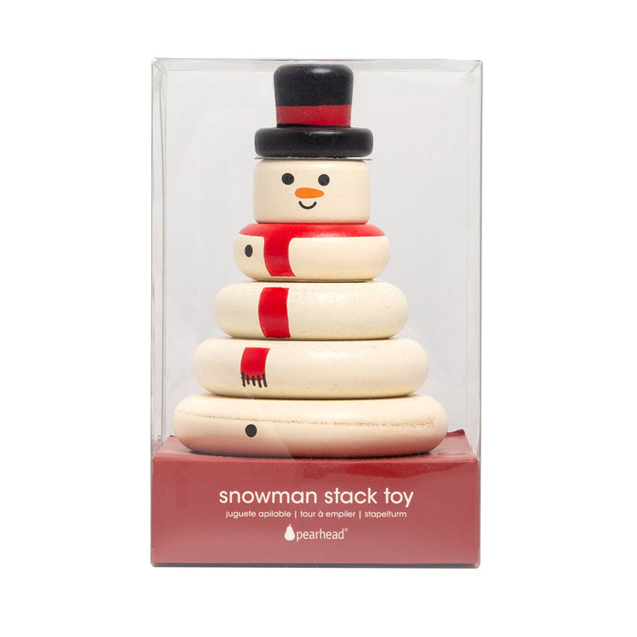 Pearhead Snowman Stack Toy