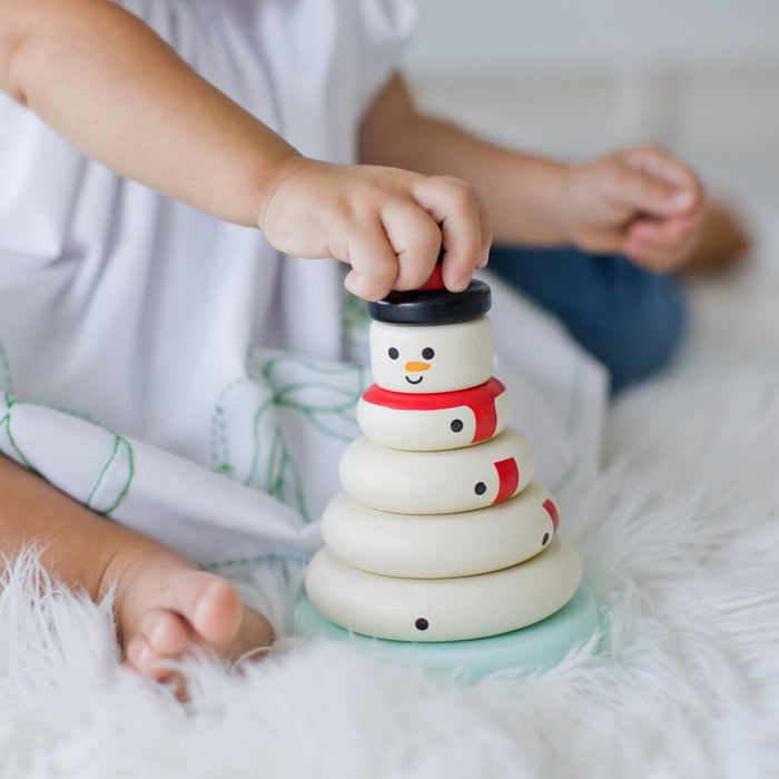 Pearhead Snowman Stack Toy