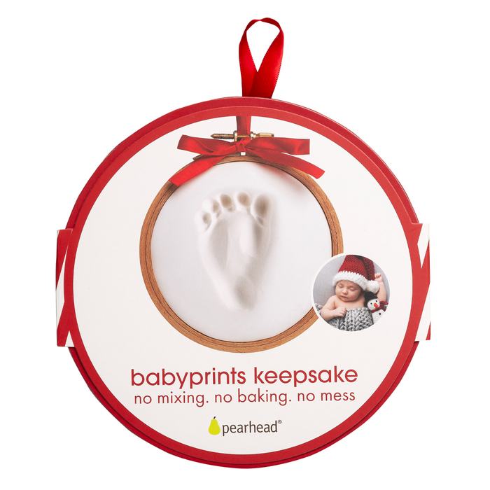 Pearhead Baby'S Print Hoop Ornament